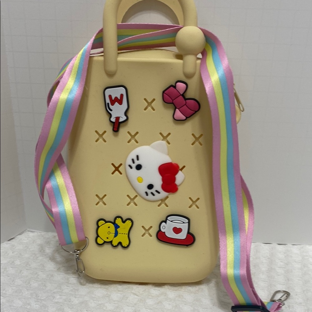 Hello Kitty Cream and Red Kawaii Bag imported - Picture 4 of 15